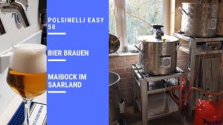 Polsinelli Easy 50  Brauvorgang  Maibock im Saarland [upl. by Alat]