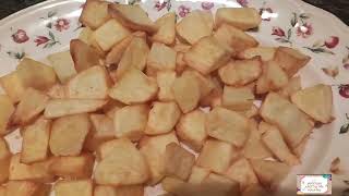 PATATAS FRITAS EN FREIDORA DE AIRE cosori freidoradeaire [upl. by Menken]