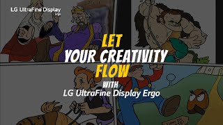 Let Your Creativity Flow with LG UltraFine Display Ergo  German Subtitles [upl. by Eelsel]