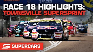 Race 18 Highlights  WD40 Townsville SuperSprint  Supercars 2021 [upl. by Ennaillij]