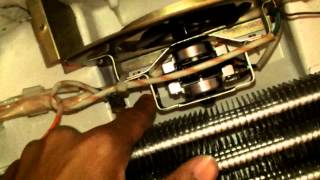 Replacing Haier Refrigerators Evaporator Motor [upl. by Millhon276]