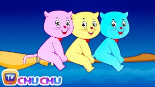 Hey Diddle Diddle  Nursery Rhymes by Cutians™  The Cute Kittens  ChuChu TV [upl. by Nosnirb]