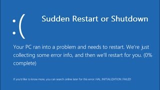 How to Fix Sudden RestartShutdown Problem in Windows 10817 [upl. by Rosabella559]