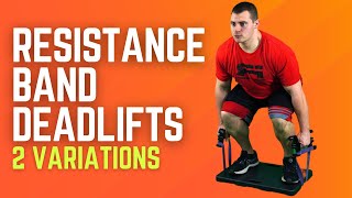 Build Muscle with This Simple Resistance Band Deadlift [upl. by Ativahs241]