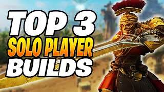 Top 3 Best SOLO PLAYER Builds  New World Solo Build 2023 [upl. by Kalvn]