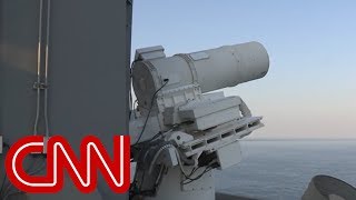 Watch the US Navys laser weapon in action [upl. by Assenej]