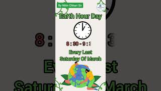 Earth Hour Day  History Of Earth Hour Day 2024  Environmemtal Protection wwf [upl. by Enomas]