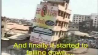 DRAMATIC BUILDING COLLAPSE CAUGHT ON TAPE [upl. by Mylo]