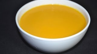 Sopa cremosa de zanahorias  Comida vegetariana [upl. by Eniarrol]