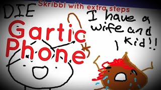 THE BEST DRAWING GAME Gartic Phone [upl. by Naujuj]