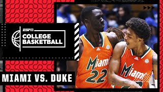 Miami UPSETS No 2 Duke  Full Game Highlights [upl. by Mehetabel]