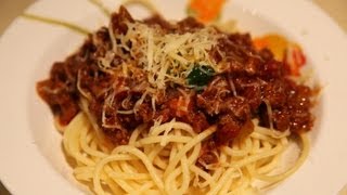 quot SPAGHETTI BOLOGNESE quot Bajias Cooking [upl. by Sullecram]