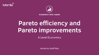 Pareto Efficiency and Pareto Improvements I A Level and IB Economics [upl. by Bradeord]