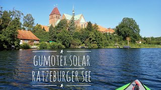 Gumotex Solar  Ratzeburger See  August 2024 [upl. by Ankney487]