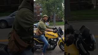 Retro vibes👀1985 Suzuki GS700🔥E Grand Boulevard Detroit [upl. by Sissy144]