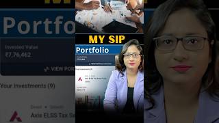 My SIP Portfolio  My Mutual Fund Portfolio sip mutualfunds [upl. by Asetal]