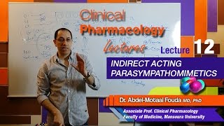 Autonomic Pharmacology Ar  Lec 12  Indirect parasympathomimetics [upl. by Anselma]