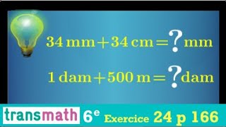 Additionner et convertir des longueurs • millimètre centimètre • unité de longueur • sixième [upl. by Leicam]