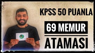 KPSS 50 PUANLA 69 MEMUR ATAMASI  LİSE ÖNLİSANS LİSANS MEMUR ALIMIOSMANİYE KORKUT ATA ÜNİVERSİTESİ [upl. by Haily]