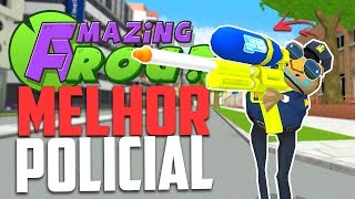 MELHOR POLICIAL   Amazing Frog [upl. by Nosreip]