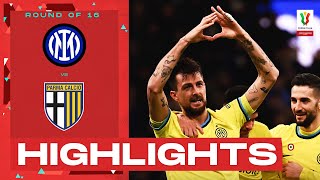 InterParma 21 AET  Dramatic win for Inter Goals amp Highlights  Coppa Italia Frecciarossa 202223 [upl. by Lull]