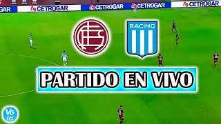 LANUS vs RACING EN VIVO🔵  ¿JUEGAN QUINTERO y ROGER MARTINEZ  COPA DE LA LIGA FECHA 13 [upl. by Joub620]