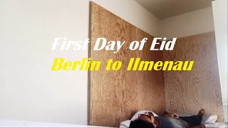 VLOG on First of day of Eid Berlin to Ilmenau [upl. by Lohcin]