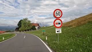 Die schönste Strecke  Aschau im Chiemgau  Kiefersfelden Autofahrt  Bayern Deutschland [upl. by Armond]