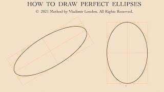 How to Draw Perfect Ellipses [upl. by Kcirdot]