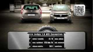 Dacia Lodgy 15 dCi  test 2012 [upl. by Eelydnarb]