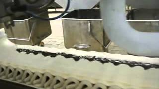 How A Viennetta Ice Cream Cake Is Made [upl. by Oniger]