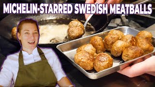 MICHELINSTARRED Swedish Meatballs  Aquavit New York City  The Daily Meal [upl. by Cid739]