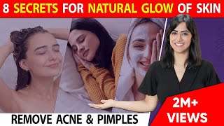 8 PROVEN TIPS FOR NATURALLY GLOWING SKIN  by GunjanShouts [upl. by Andras101]