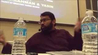 The Denial Tafsir of Surah Yasin Yasir Qadhi 1 of 4 [upl. by Aseyt906]