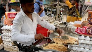 PENJUAL TELOR JALANAN INDIA PALING BEDA DR YG LAINSTYLE KECEMASAKAN SUPER ENAKSEMUA BUMBU MASUK [upl. by Bevis]