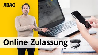 Fahrzeug online an amp abmelden  So funktioniert die digitale Zulassung  ADAC  Recht Logisch [upl. by Ecraep496]