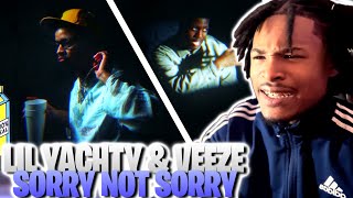 LIL YACHTY amp VEEZE  Sorry Not Sorry Official Music Video REACTION [upl. by Neiht883]