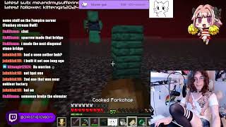 ChrisTheFemboy minecraft Fempire SMP server VOD 23062024 [upl. by Entruoc]