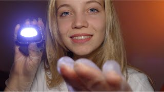 ASMR ROLEPLAY MEDECIN 👉 Examen neurologique cranial nerve exam [upl. by Arriat95]