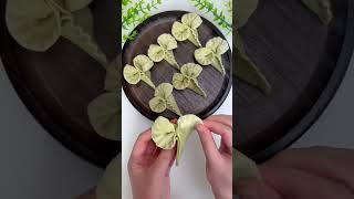 Butterfly Dumplings Folding dumplings shorts food trending viralvideo [upl. by Caines]