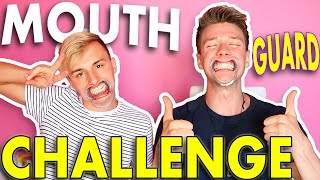 MOUTHGUARD CHALLENGE w Lucas Cruikshank  Collins Key [upl. by Nesbitt]