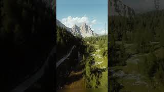 Beautiful Dolomites ⛰️  travel shorts nature tiktok explore adventure fyp life relaxing [upl. by Wilinski]