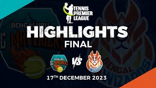 Finals Highlights Bengaluru SG Pipers vs Bengal Wizards Day 6  TPL Season 5 [upl. by Dov]