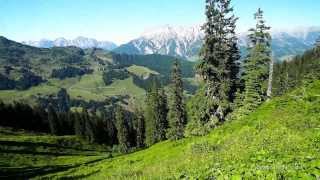 Die traumhaften Berge rund um Saalbach Hinterglemm Austria im Sommer [upl. by Ahserb978]