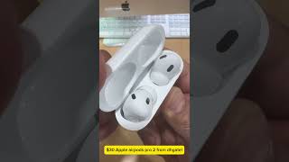 quot30 AirPods Pro from DHgate Scam or Steal 🔥 Unboxing with serial number and warranty [upl. by Ayahsal]