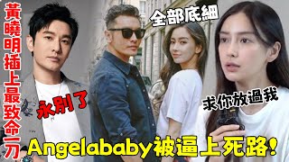 趁你病要你命【黃曉明插上最狠一刀】透露Angelababy全部底細，一份骯髒記錄流出，baby徹底被逼上死‘路！【娛樂前線】黃曉明Angelababy [upl. by Aleahs]