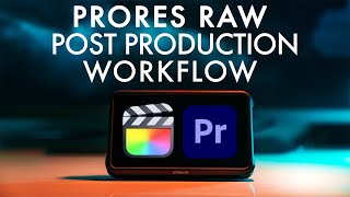 Prores Raw Post Production Workflow Final Cut amp Premiere [upl. by Etnaihc]