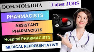 DHA DOH amp MOH PHARMACISTS  DrRazziq 217  UNITED ARAB EMIRATE  DAILY JOB DUBAI pharmacists job [upl. by Oznol393]