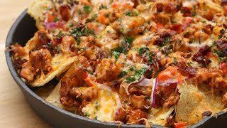 Loaded BBQ Chicken Nachos [upl. by Eveivaneg627]