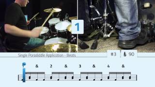 Single Paradiddle Drum Beats [upl. by Brill]